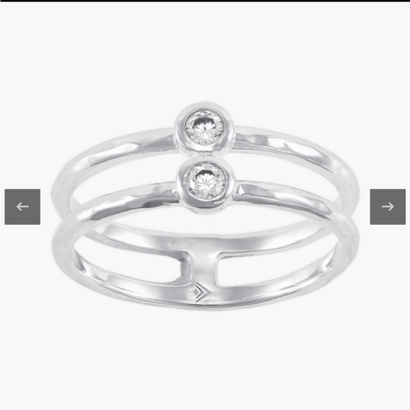 Double Band Marvel Ring new size 8 - Picture 1 of 5